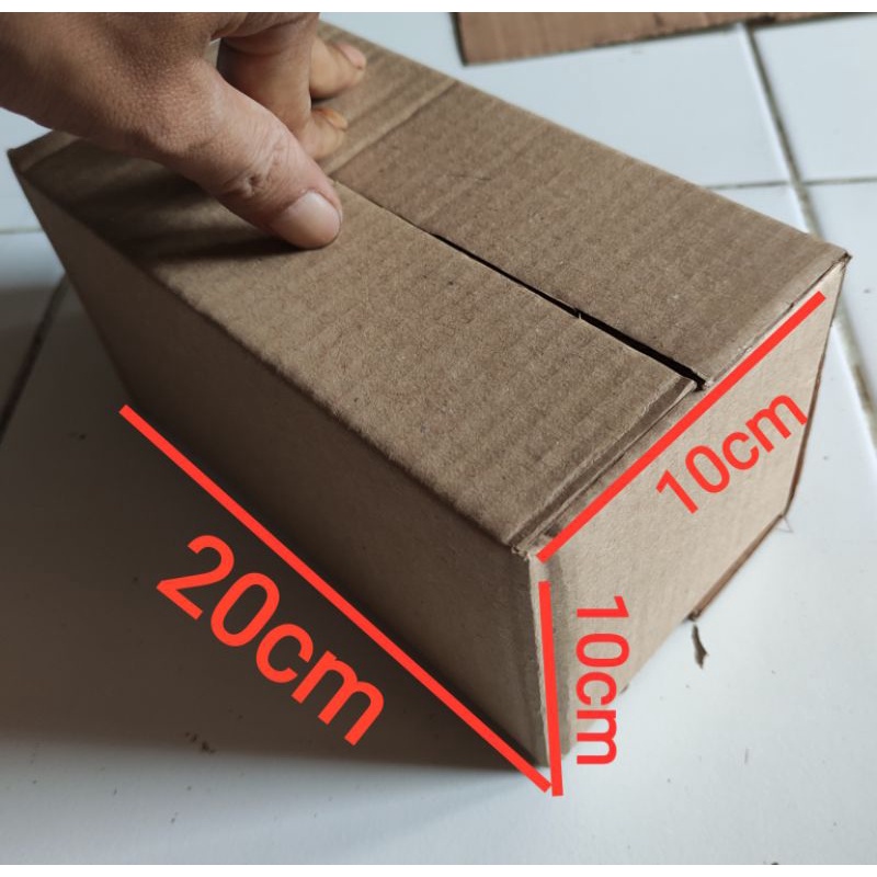 

Dus /Kardus packing 20 x 10 x10 cm home made untuk packing toko online bisa contume size