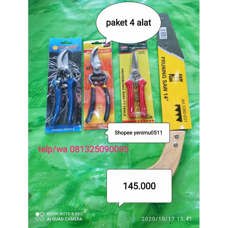 

Paket gunting TORA 145