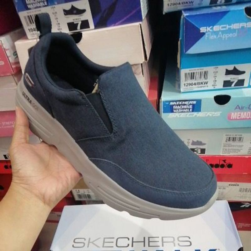 skechers 216008/NVG6. skechers Go Walk Duro navy gray. sepatu skechers cowok
