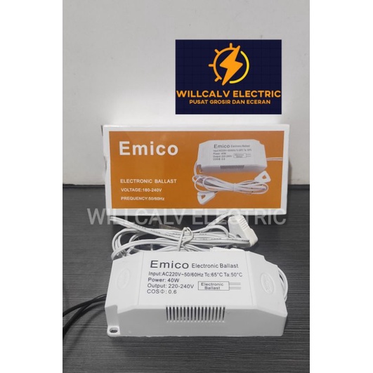 BALLAST ELEKTRONIK - BALLAST ELEKTRIK - BALLAS ELECTRIC - TRAFO ELEKTRONIK 40W 40WATT 40 W 40 WATT