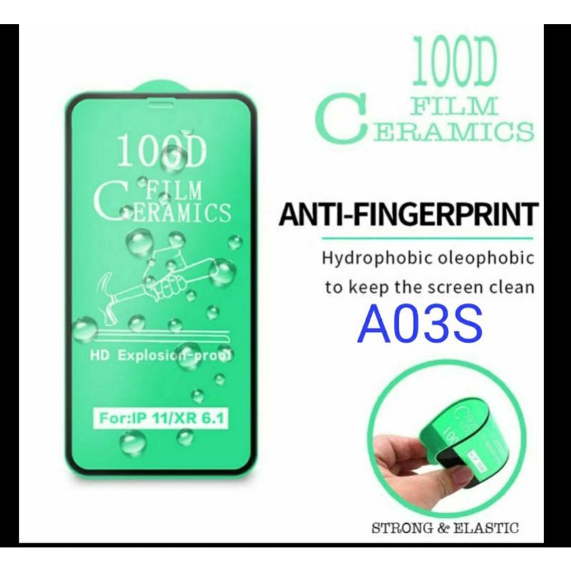 Tempered Glass Ceramics Samsung A03S