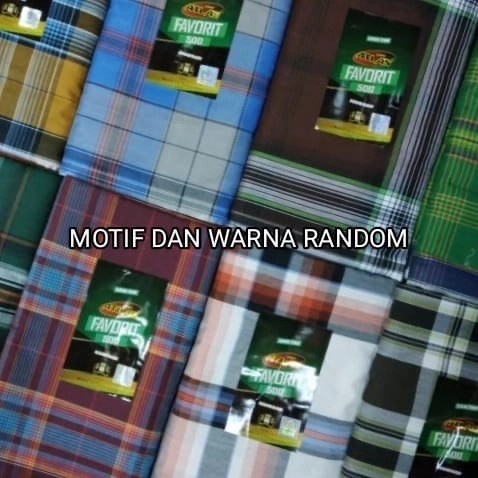 Sarung Atlas Favorit 500 - Warna Kombinasi