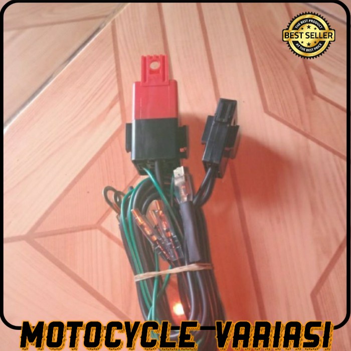Relay kit set klakson Lampu motor mobil
