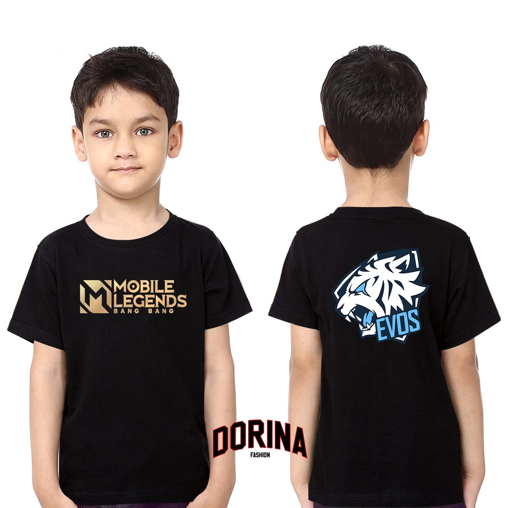 Kaos Anak ML EVOS LEGEND - Kaos ML EVOS - Kaos Mobile legend / kaos ml evos/ kaos evos anak laki lak
