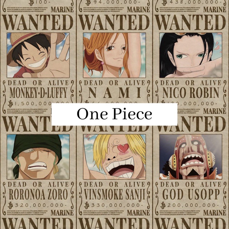 [KYAACO] Wall Poster One Piece / Poster Anime / Poster Aesthetic / Poster Custom