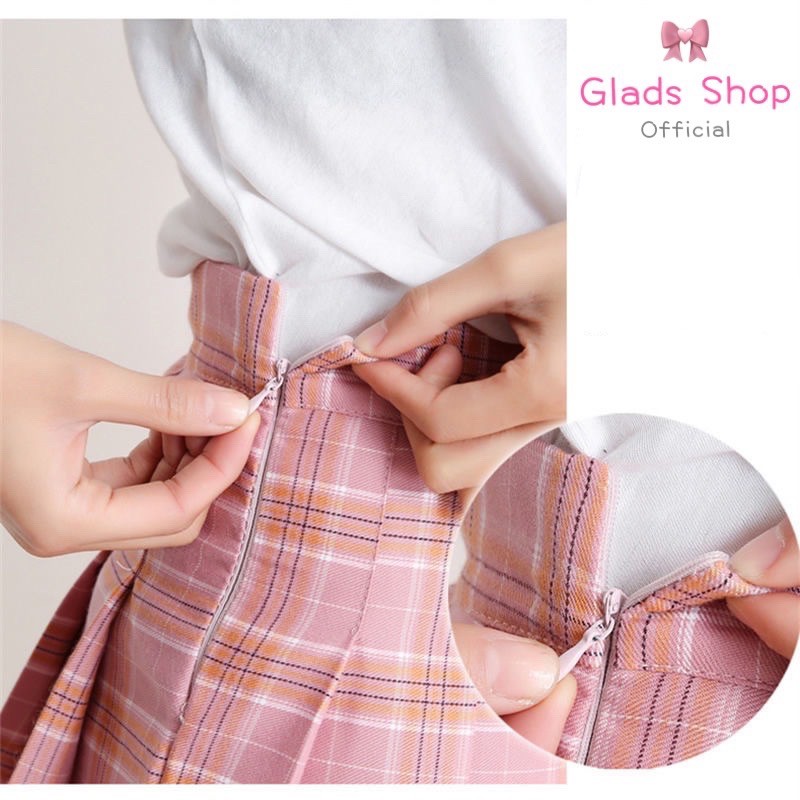 R01 • Korea Mini Skirt • Rok Celana Import • Lipit Skirt • Rok Mini • Rok Pendek Lisa Blackpink