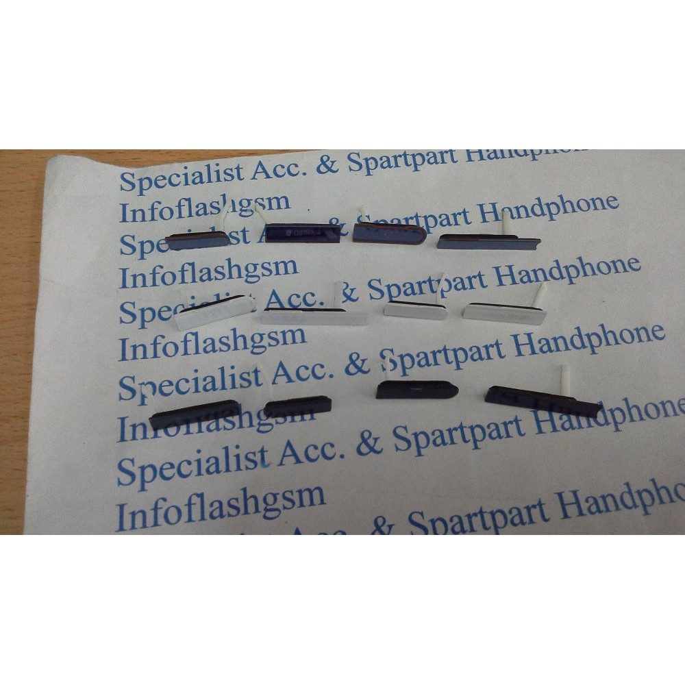Port Usb / tutup usb / tutup headset / Tutup microsd Sony Xperia Z m