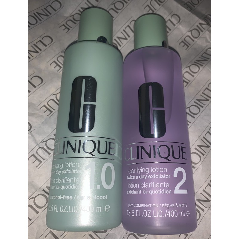 Clinique Clarifying Lotion 1 0 1 2 3 4 Toner Mengangkat Sel Kulit Mati Untuk Kulit Bercahaya Shopee Indonesia
