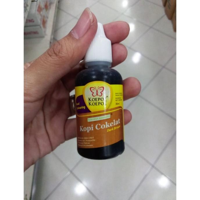 

langsung order saja] PEWARNA KOEPOE KOPI COKELAT 30ML