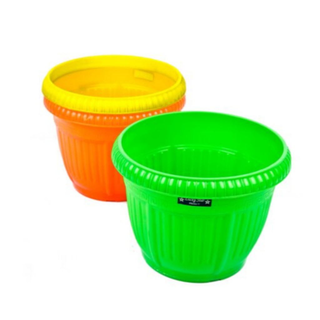Pot plastik Classic 30 cm vas Tanaman Hias benih bibit bunga kaktus anggrek net pot hidroponik