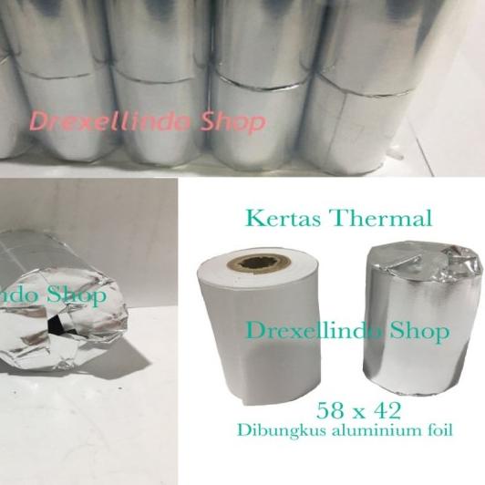 

❊ Kertas Thermal 58x42 per 10 roll ♗
