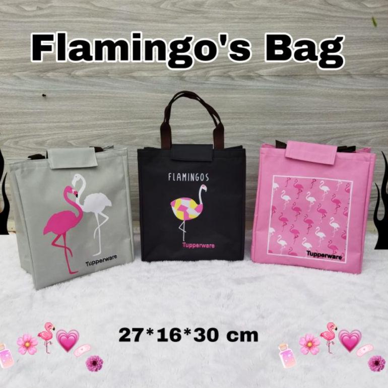(A7P2) Tas flamingo Tupperware /tas wanita terpopuler khas Korea //Diskon@bulanan
