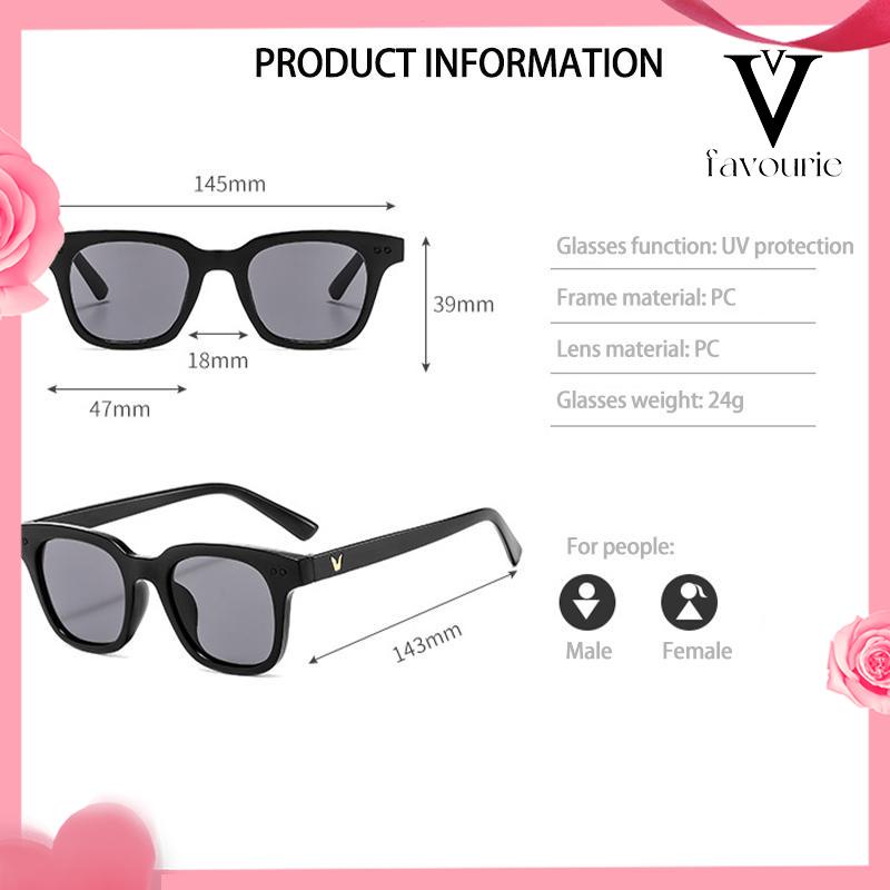 [COD]1 Pcs Korea Kacamata Hitam Wanita Kacamata Anti Radiasi Blueray Warna Permen Uniseks Sunglasses-FA