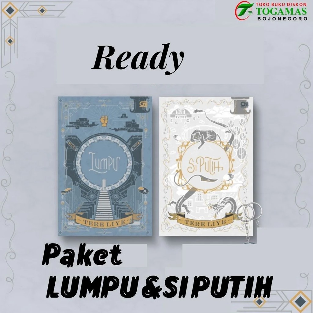PRE ORDER!!! NOVEL LUMPU & SI PUTIH BY TERE LIYE-PAKET 2 BUKU SAJA