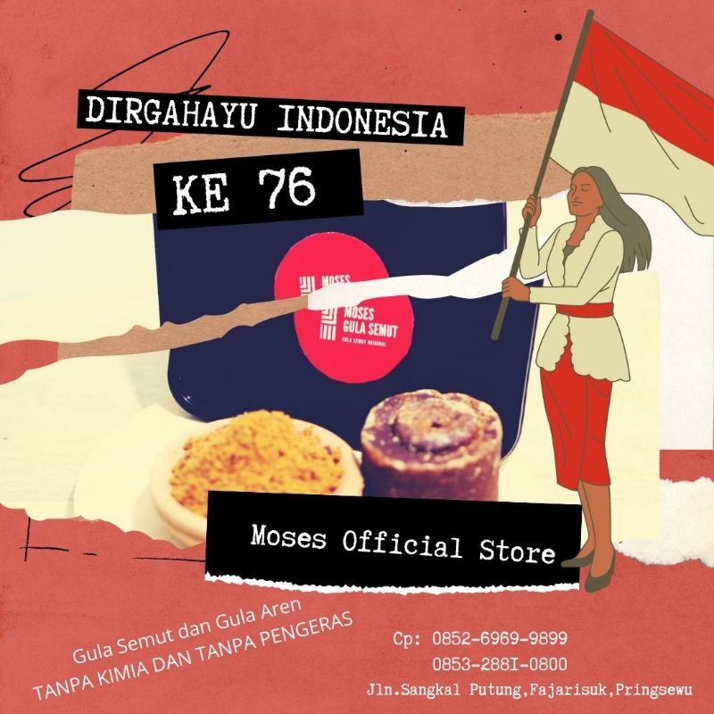 

GULA SEMUT AREN ORGANIK MOSES 500GR