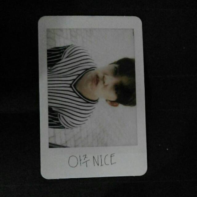 PC / polaroid S.Coups Seungcheol Very Nice Love Letter Repackaged Album