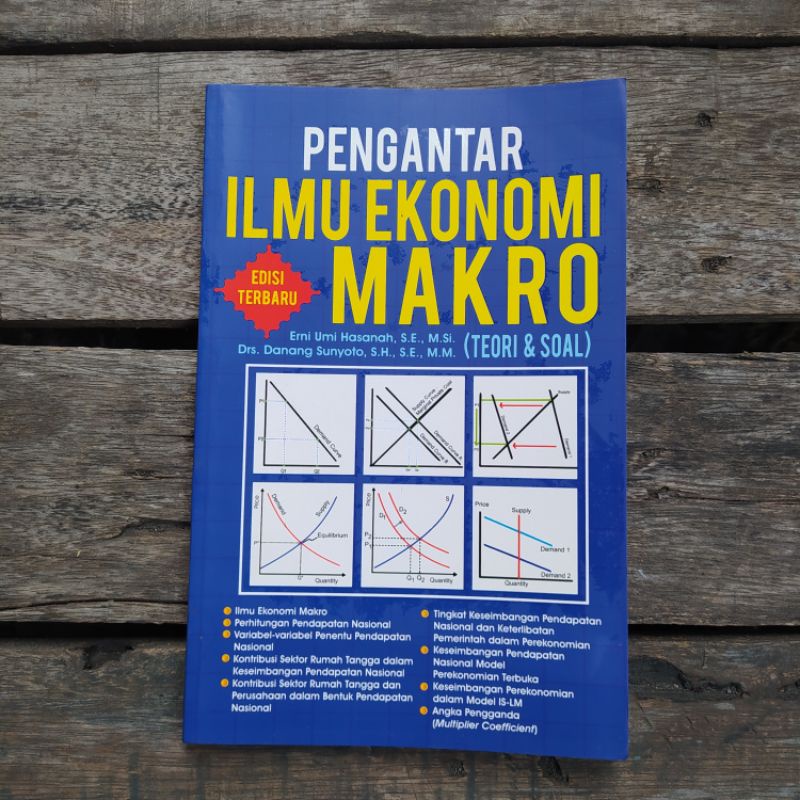 

Pengantar Ilmu Ekonomi Makro - Drs Danang Sunyoto SE SH MM