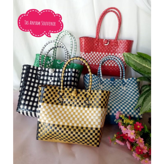 

BEST SELLER Tas Anyam size M/Tas Souvenir/Tas hajatan/tas Kendurian