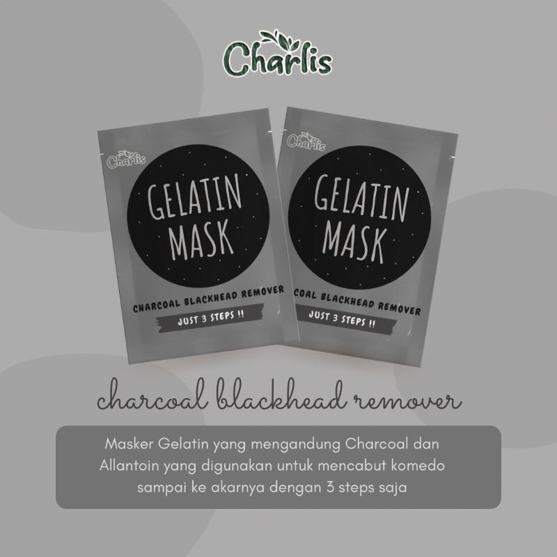 MASKER KOMEDO GELATIN CHARLIS BPOM APPROVED 100% HALAL