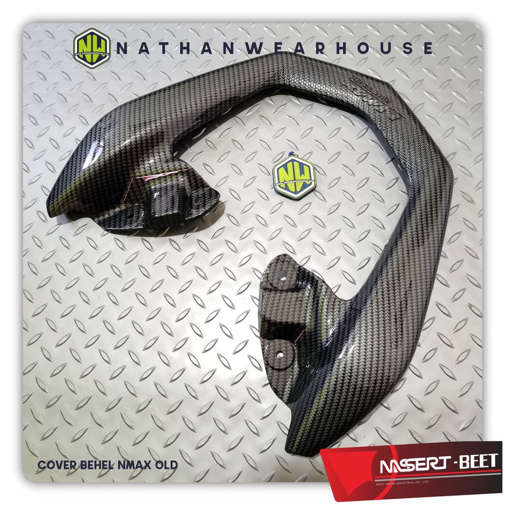 Cover Tutup Behel belakang N Max NMAX Karbon Carbon Nassert Beet