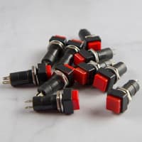 Push ON OFF SEGI Merah Hitam