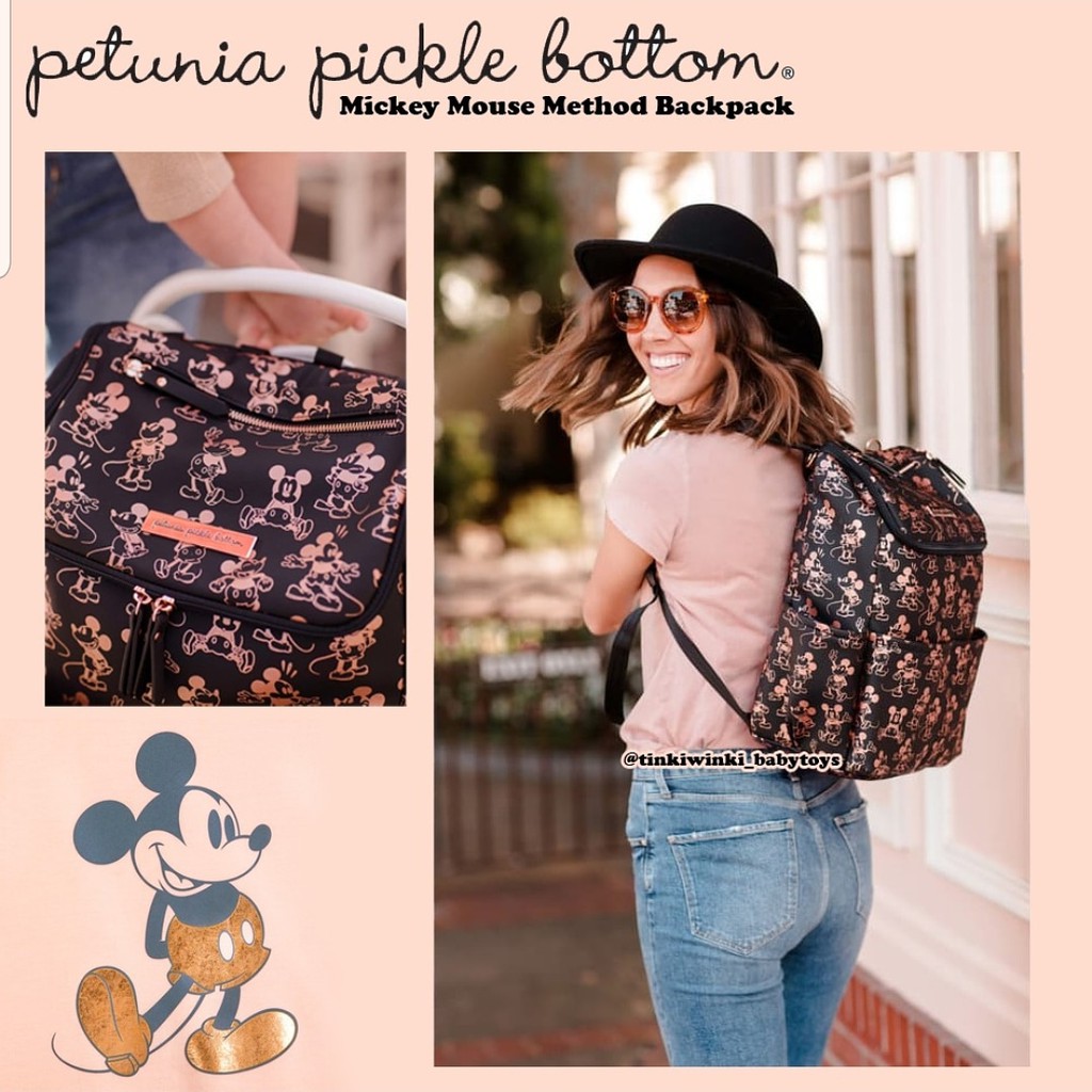 Petunia Pickle Bottom Mickey Mouse Method Backpack