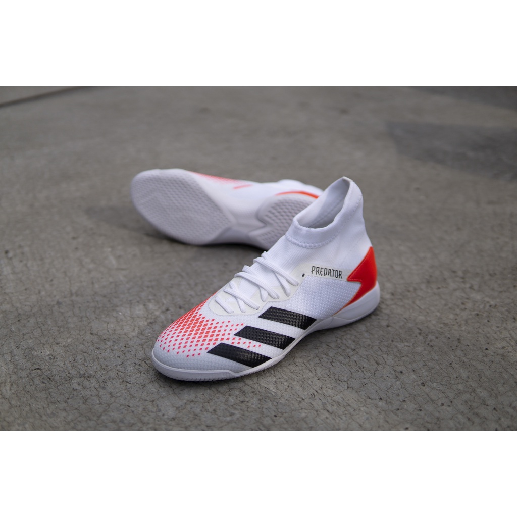 Sepatu Futsal Adidas Predator 20.3 IN - White  Original | Adidas Predator 20