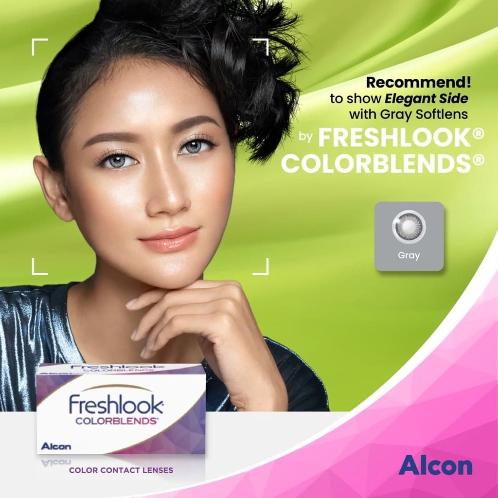 Softlens Freshlook Colorblends Pure Hazel Bulanan