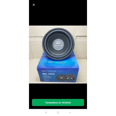 subwoofer prokick 12” X2