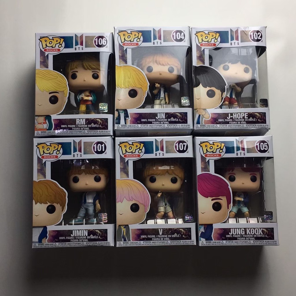 BTS FUNKO POP ROCKS (RM/JIN/SUGA/JHOPE 