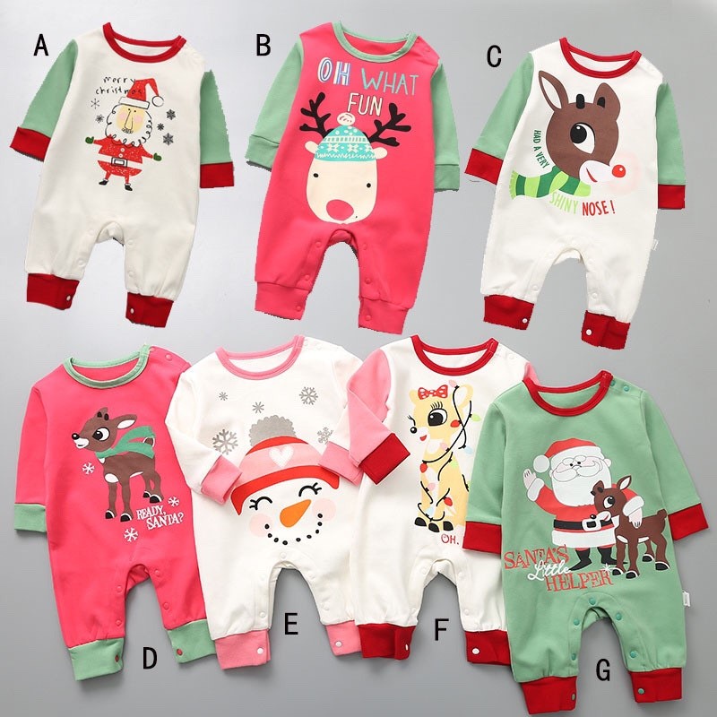 BAJU NATAL ANAK / SETELAN NATAL | COSTUME NATAL | JUMPSUIT CHRISTMAS