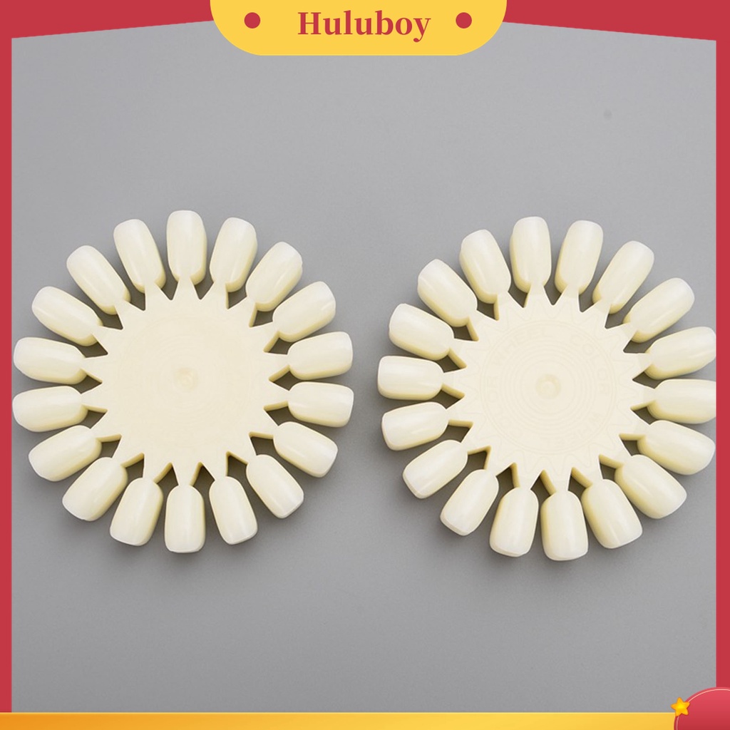 Huluboy Huluboy♡ Palet Display Warna Kutek Multifungsi Bahan Plastik Untuk Nail Art DIY