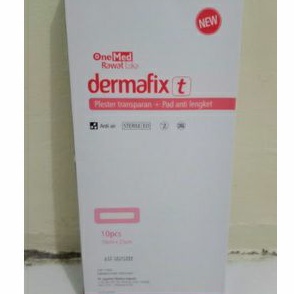Dermafix 10x25cm / Dermafix t 10x25cm / Dermafix 10x25cm / Plester luka anti air / Plestet luka transparan