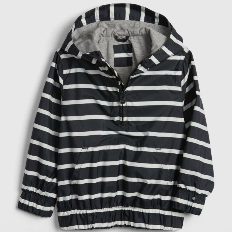Jaket parasut anak GAP - Toddler Stripe Jersey-lined windbuster (Restock - LIMITED)