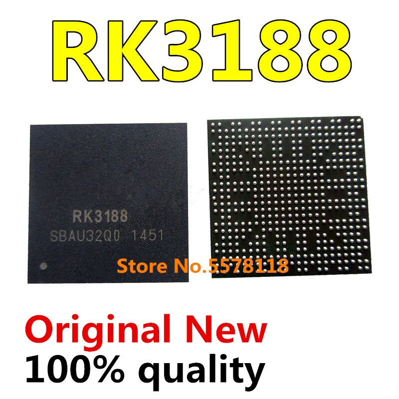 (Ready Stok) 1PCS Chipset RK3188 3188 BGA