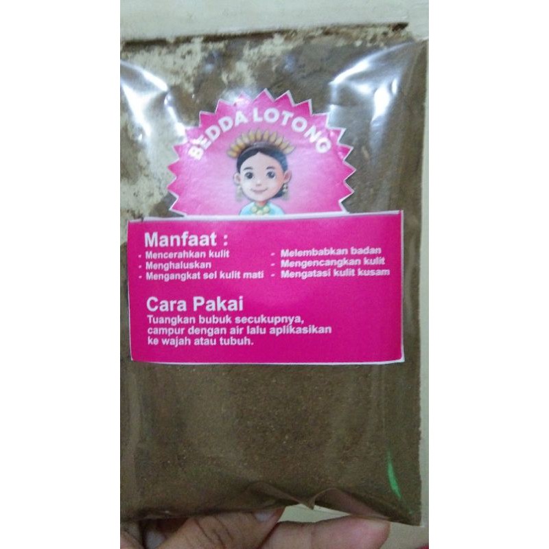 Bedak Lotong bubuk