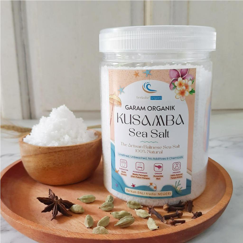 

XMASTER GARAM KUSAMBA ORGANIK SEA SALT BERKAHE SEGARA ASLI BALI NATURAL UNREFINED