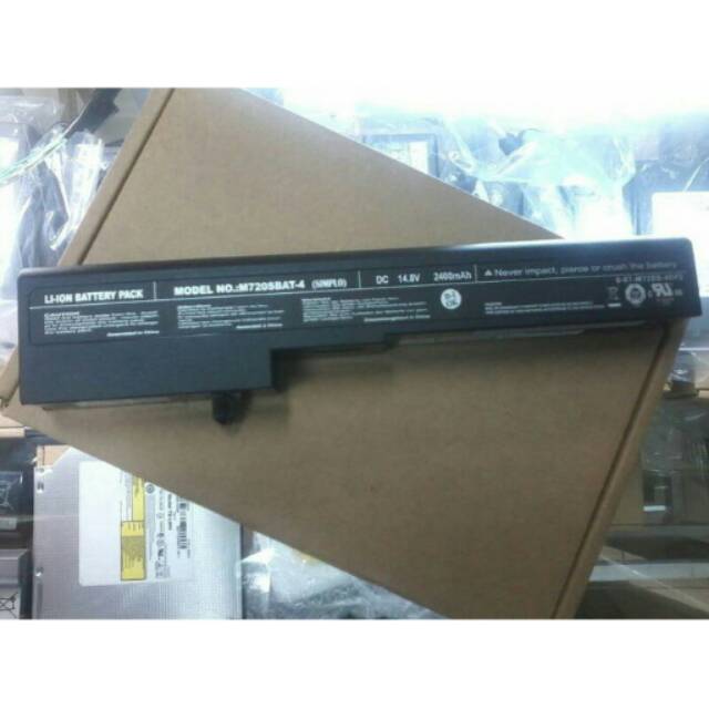 Baterai laptop original AXIOO MLC 12 Inch / M72X, M73X, M720, M72SR, M73SR