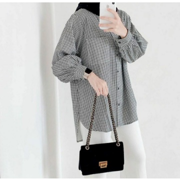 Model Atasan Brokat Terbaru 2022 Desain Modern Dan Mewah Tunik Square Yumna Baju Atasan Wanita Tunik