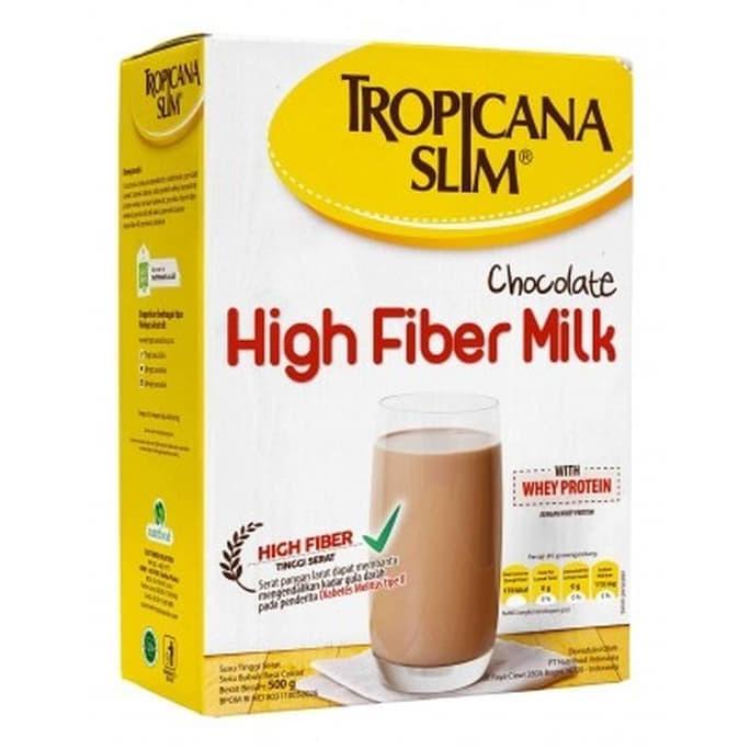 

Tropicana Slim High Fiber High Calcium Milk Chocolate whey protein