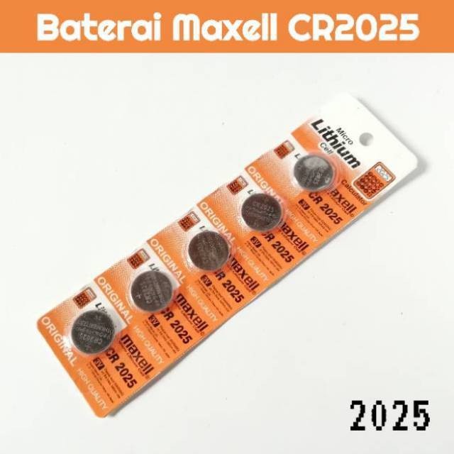 Baterai Murah Maxell 2032 Maxell 2025 Maxell 2016 Maxell CR2032 Maxell CR2025 Maxell CR2016