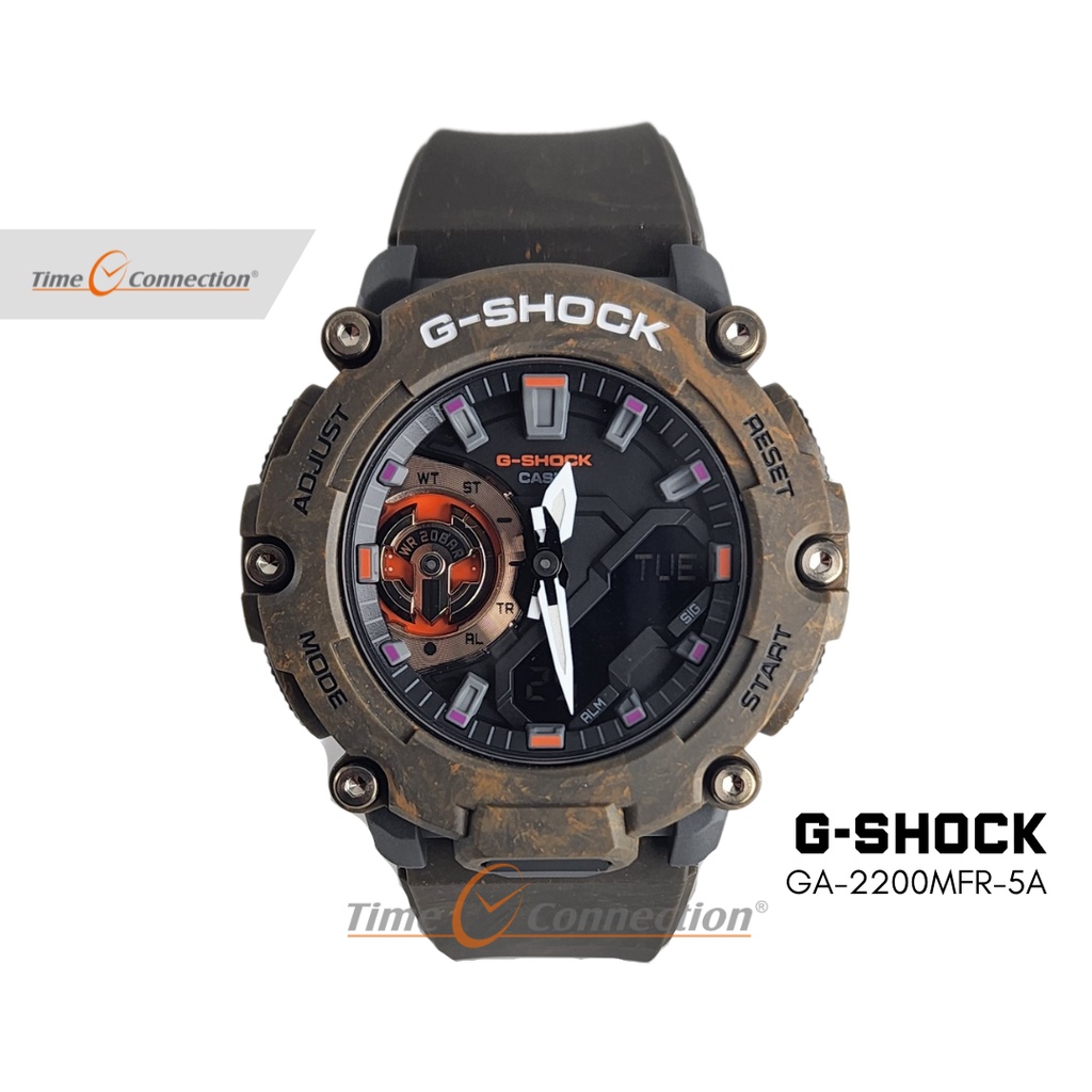 Casio G-SHOCK GA-2200MFR-5A Mystic Forest Original / Jam Tangan Pria Analog Digital / Gshock G shock