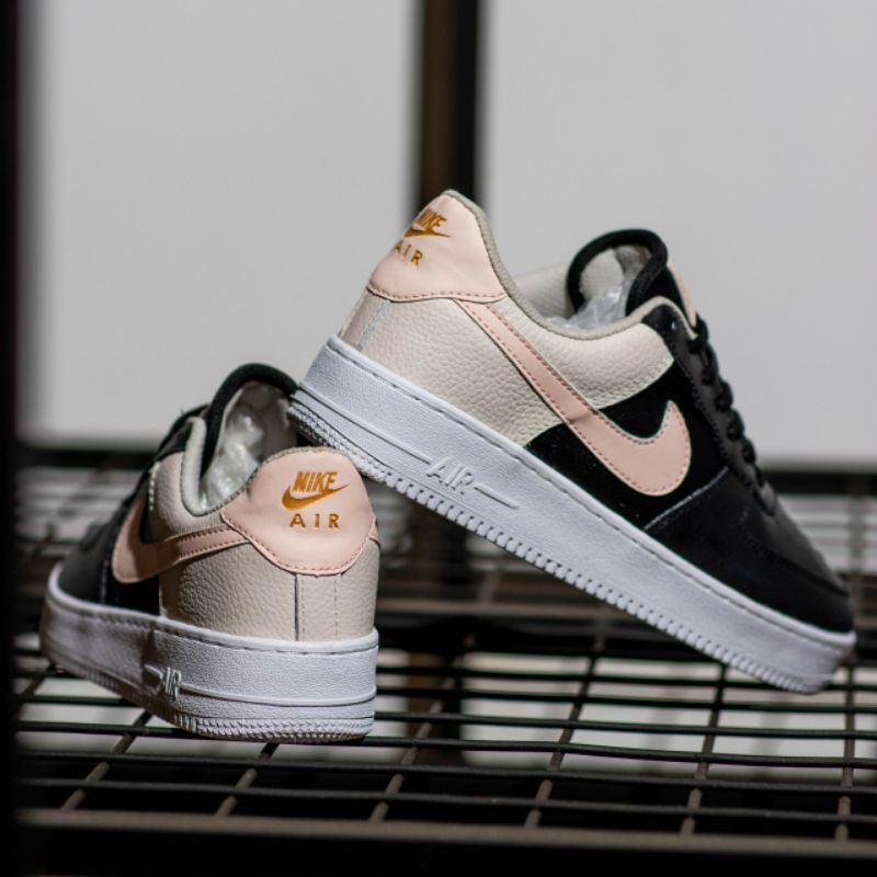 NIKE AF1 BLACK PINK BEIGE ORIGINAL 100% - NIKE AF1 ORIGINAL 100% - SEPATU NIKE ORIGINAL 100% - SNEAK