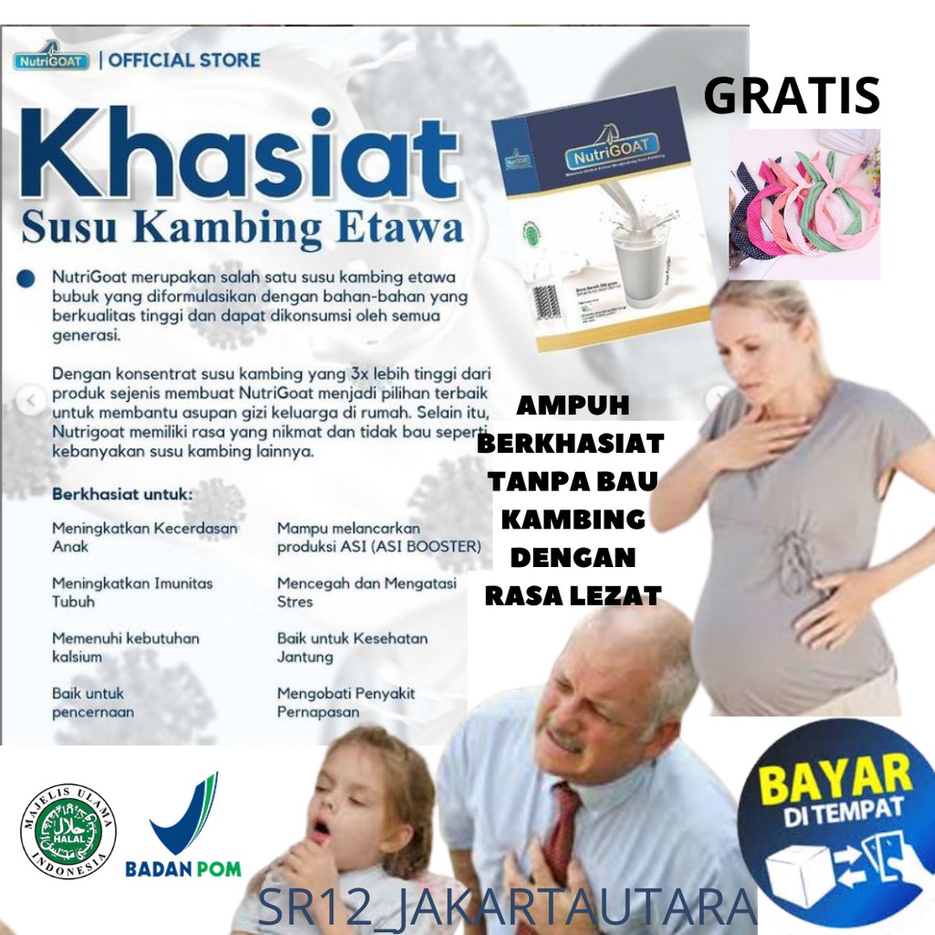 

SUSU KAMBING ETAWA PLATINUM SUPER AMPUH BERKHASIAT TIDAK BAU KAMBING RASA MOCCA ENAK NUTRIGOAT
