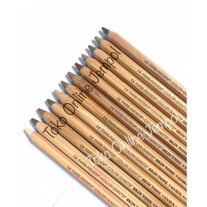 

11mm SkinTone Pencil Set 421994 Pensil Warna Kulit LYRA skin ATK1107LY