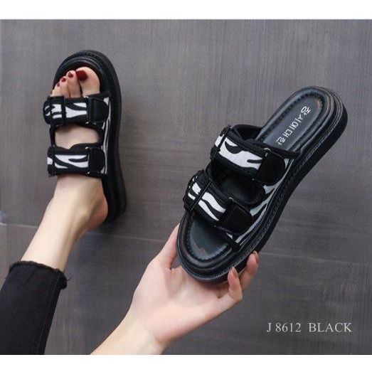 SANDAL SLOP FLIP FLOP FASHION WANITA IMPORT 8612