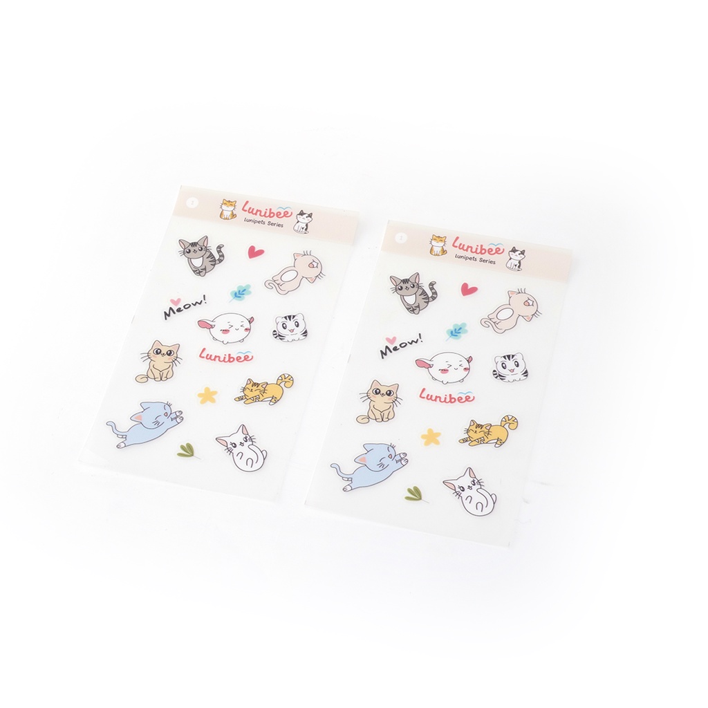 

Sticker Set Lunipets Hewan Peliharaan Sticker Pack Lunibee