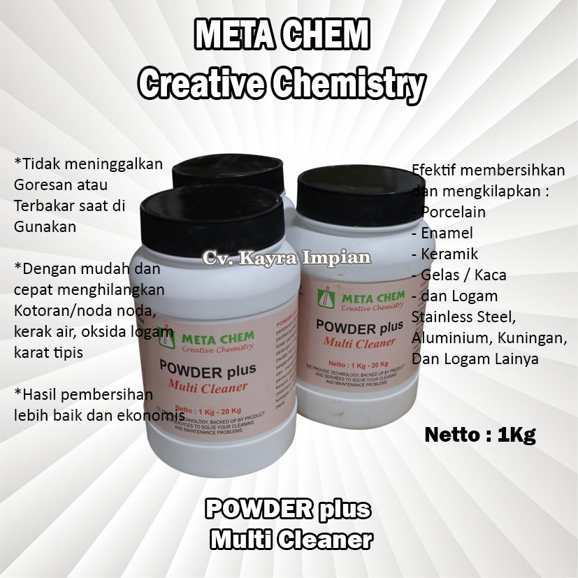 META CHEM Bubuk Pembersih Multi Fungsi Asli Original Isi 1kg