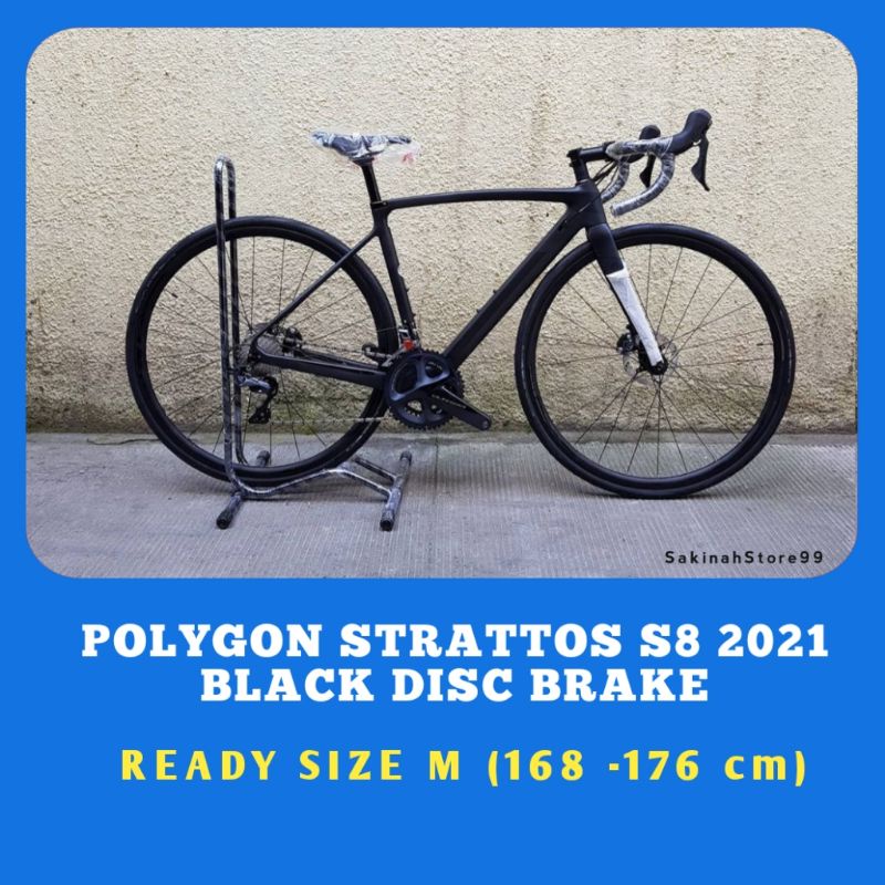 ROADBIKE POLYGON STRATTOS S8 2021 SIZE 50 M BNIB