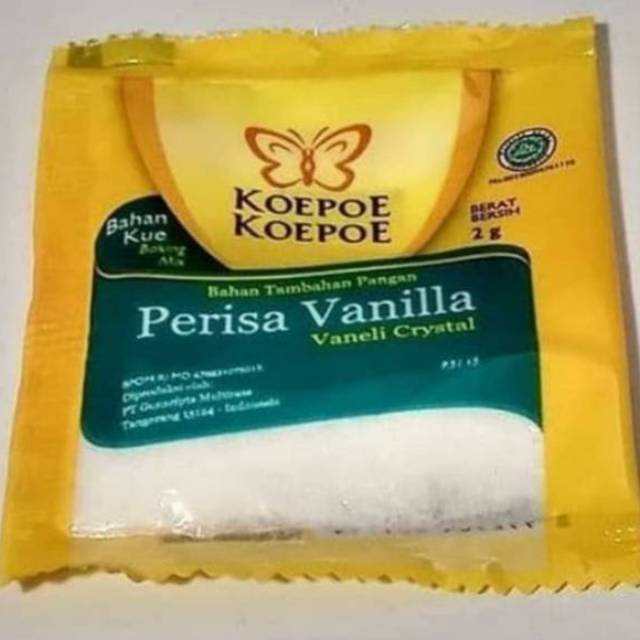 Vanilla koepoe 2gr sachet